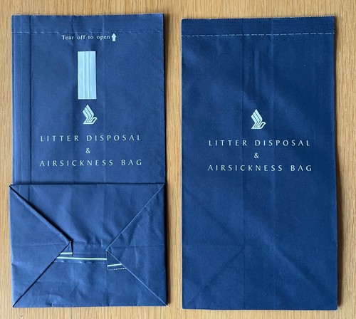 Air sickness bag - , singapore